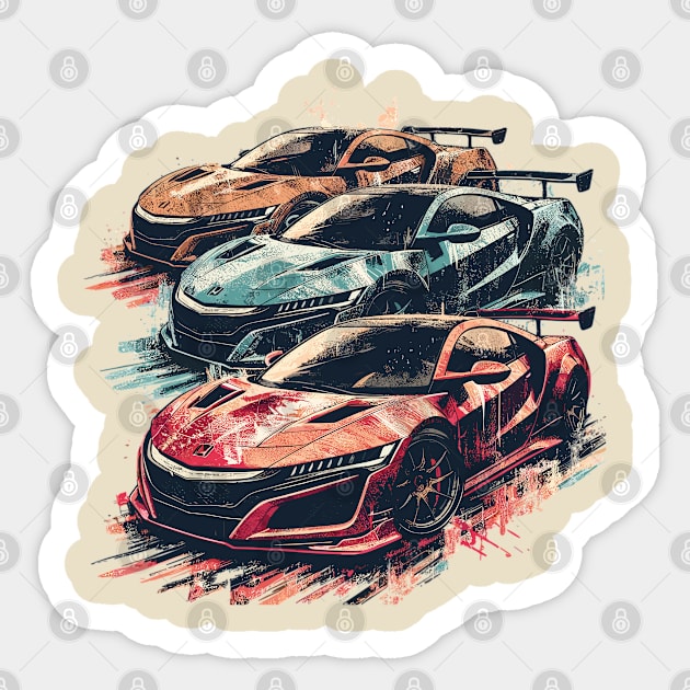 Honda NSX Sticker by Vehicles-Art